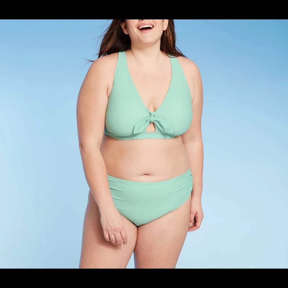 Woman’s plus size bikini bottom